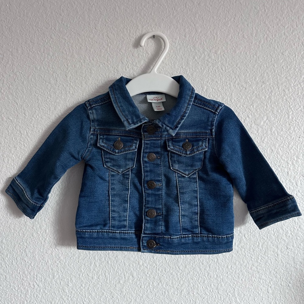 3-6 month baby jean jacket